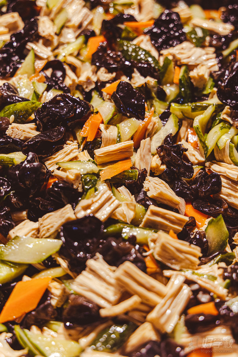 木耳拌腐竹