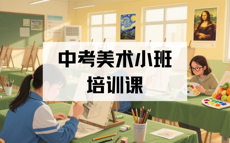 石家庄中考美术小班培训课