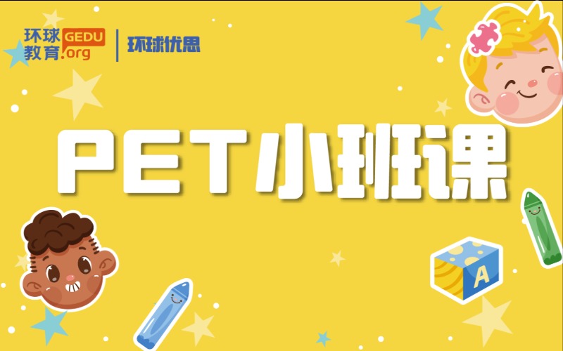 天津少儿英语PET初级小班定制培训