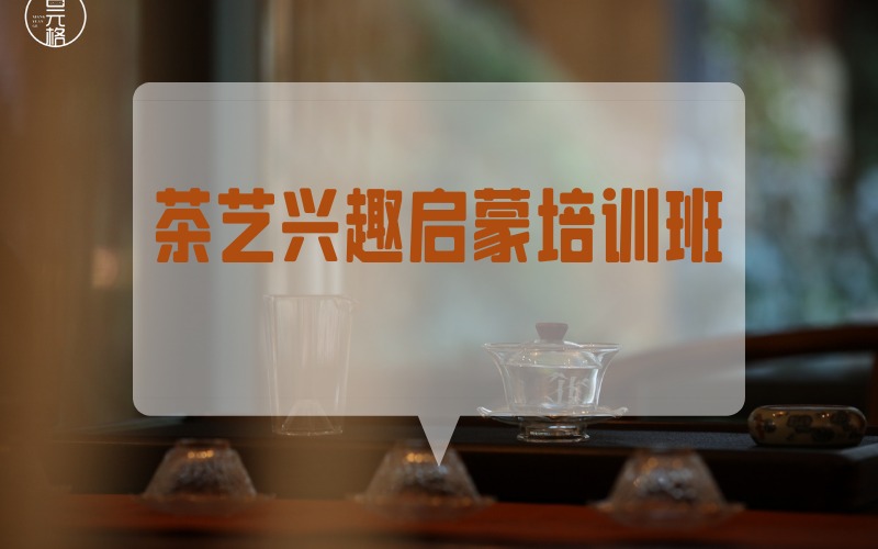 貴陽(yáng)茶藝興趣啟蒙培訓(xùn)班