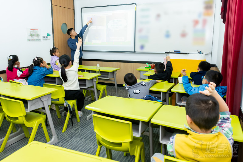 东莞教学点上课现场