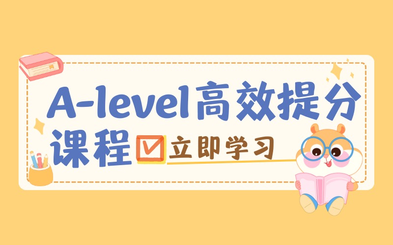 上海A-level 硬核派高效提分课程