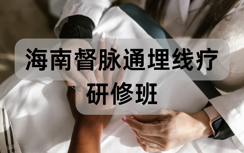 海南督脈通埋線療研修班