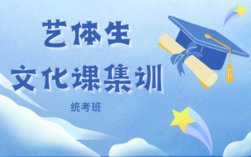 2026年艺体生文化课集训统考班