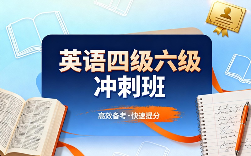 广州大学英语四级六级冲刺班