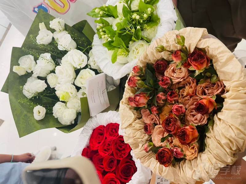 学员送老师的花
