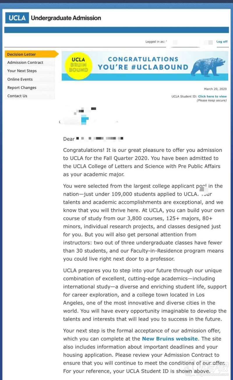 美国加州大学洛杉矶分