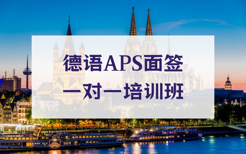 上海德語APS面簽一對一培訓(xùn)班