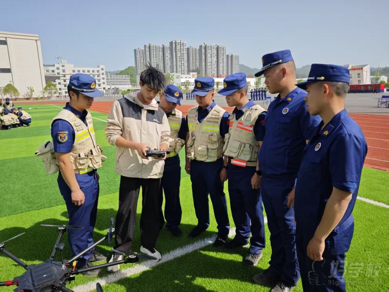 十堰消防学员教学场景