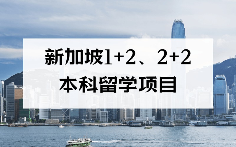 成都新加坡1+2、2+2本科留學(xué)申請(qǐng)服務(wù)項(xiàng)目