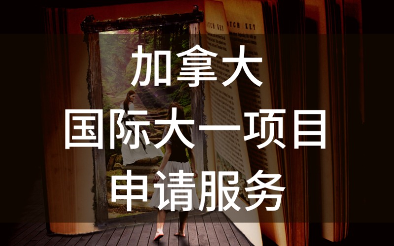 加拿大国际大一项目申请服务