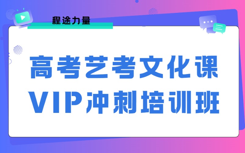 杭州高考艺考文化课VIP冲刺培训班