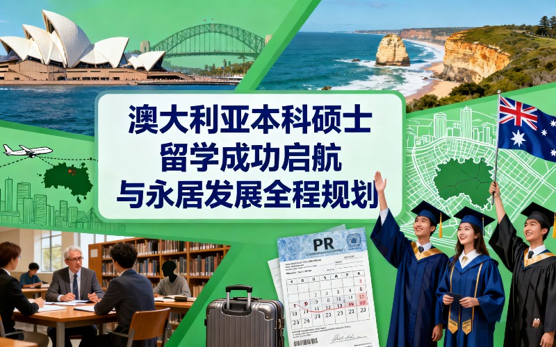 北京澳大利亚本科硕士留学成功启航与永居发展全程规划