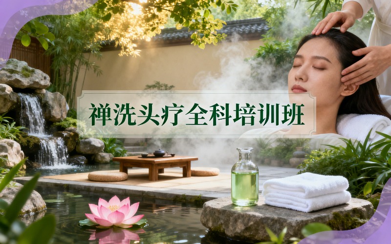郑州禅洗头疗全科培训班