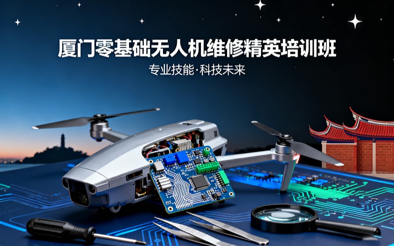 厦门零基础无人机维修精英培训班