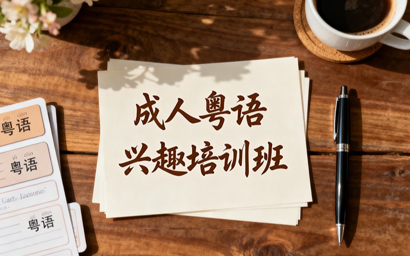 零基础成人粤语兴趣培训班