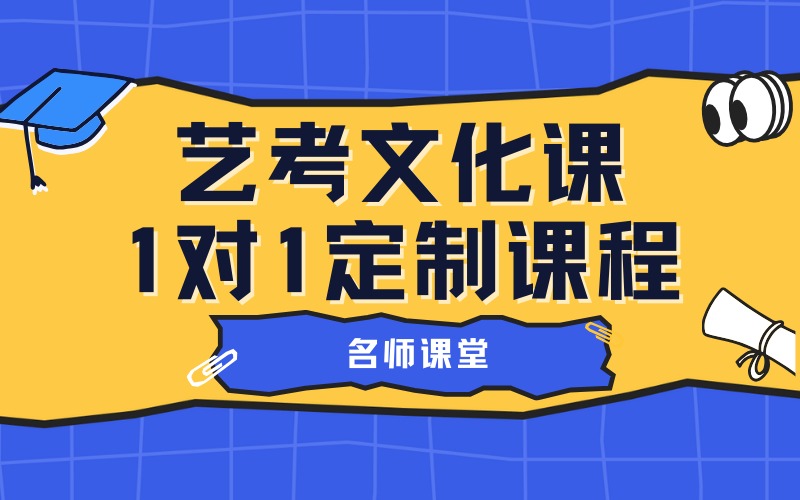 上海艺考文化课1对1定制课程