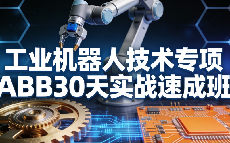 宁波工业机器人技术专项ABB30天实战速成班