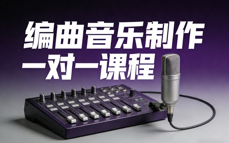 广州编曲音乐制作一对一课程