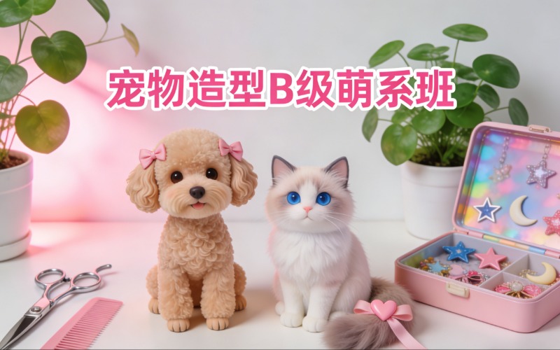 上海宠物造型B级萌系班