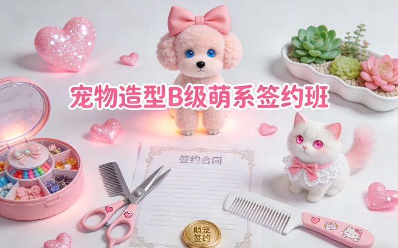 上海宠物造型B级萌系签约班