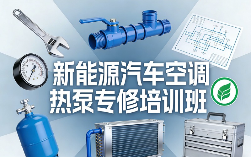 廣州新能源汽車空調(diào)熱泵專修培訓(xùn)班