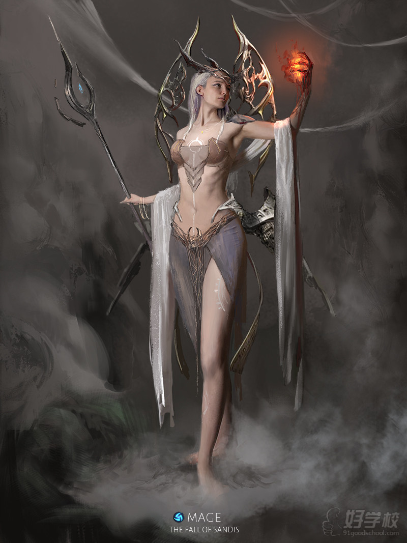 教师作品—法师