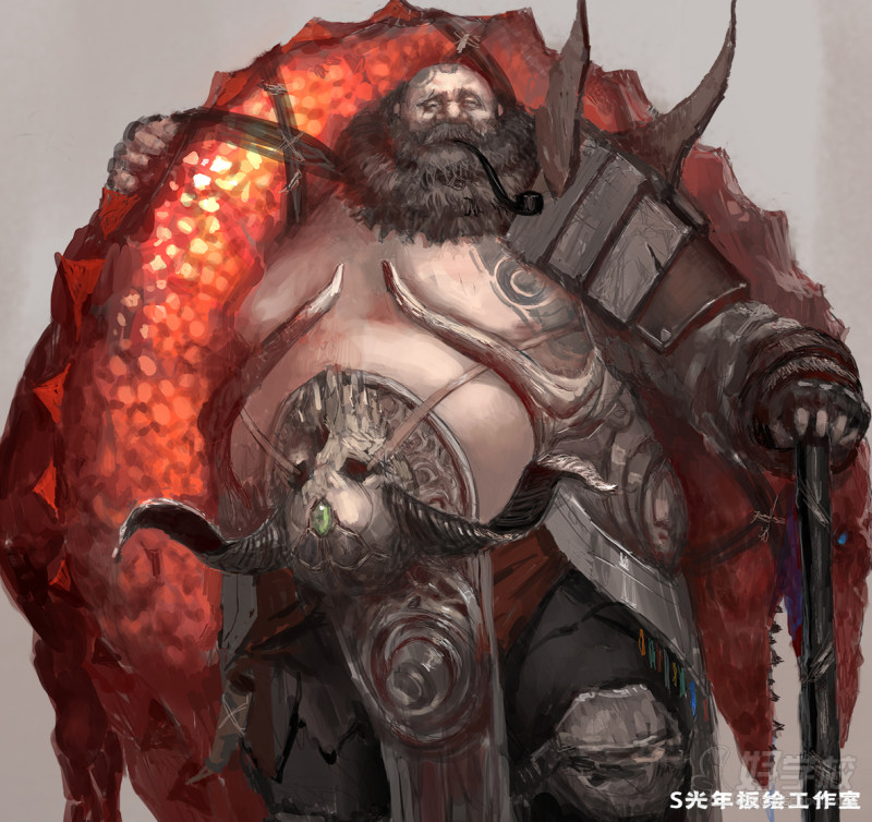 教师作品—狩猎季局部