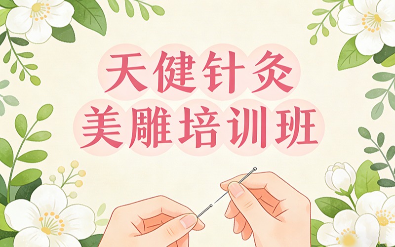 郑州天健针灸美雕培训班