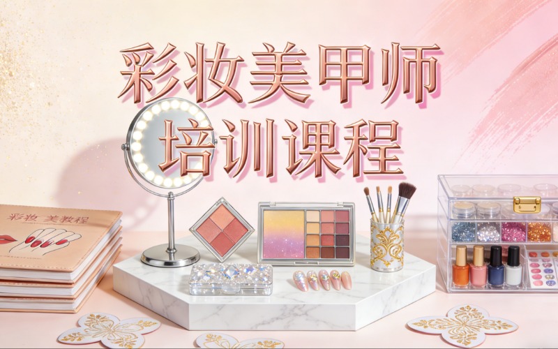 汕头彩妆美甲师培训课程