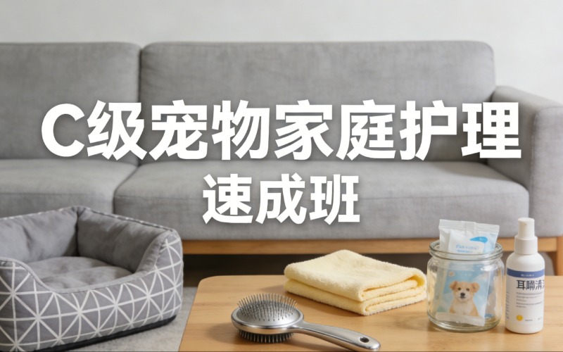 泉州C 级宠物家庭护理速成班