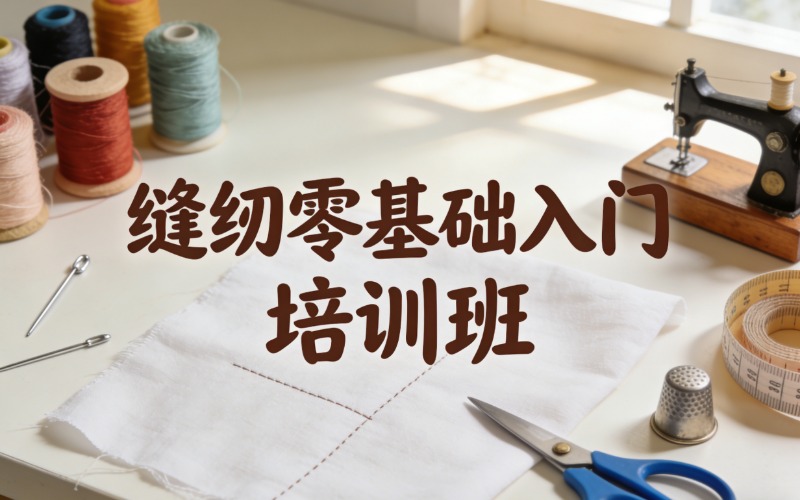 杭州缝纫零基础入门培训班