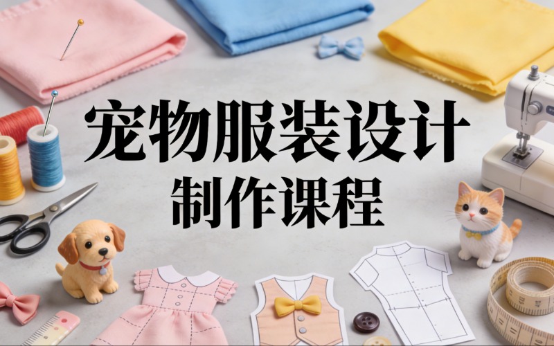 杭州宠物服装设计制作课程