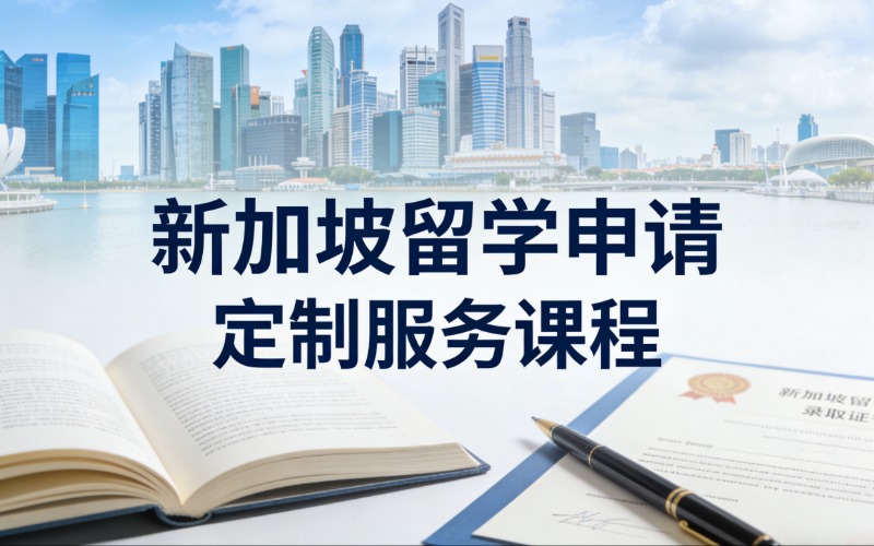 新加坡留学申请定制服务课程