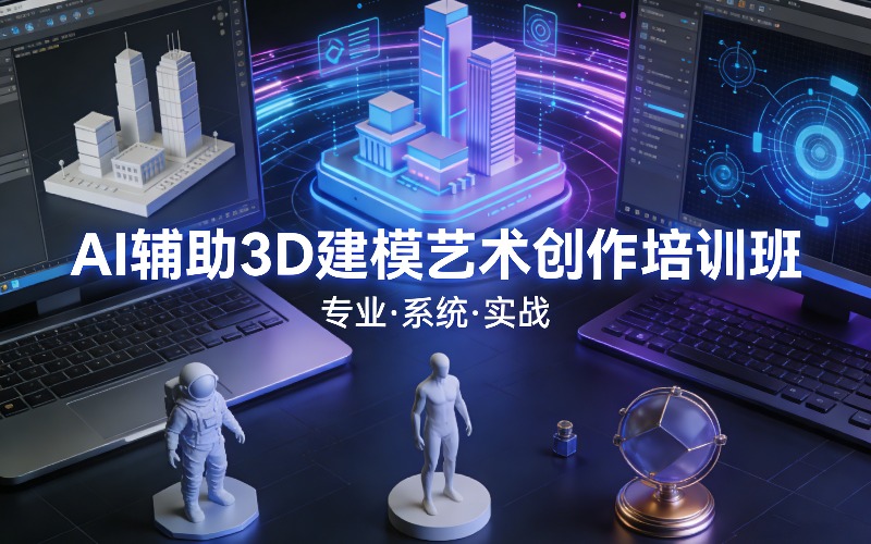 AI辅助3D建模艺术创作培训班