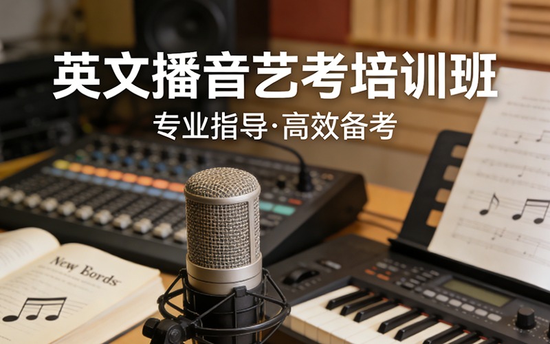 北京英文播音艺考培训班