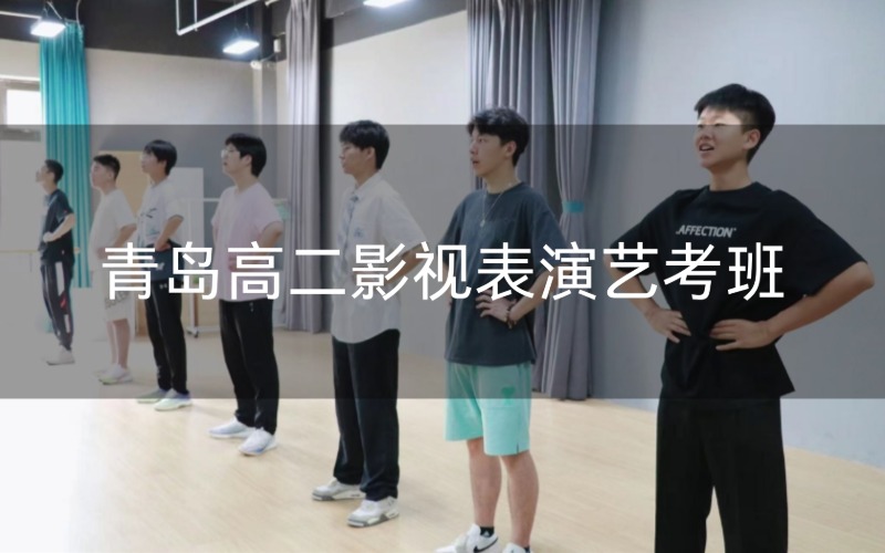 青岛高二影视表演艺考班