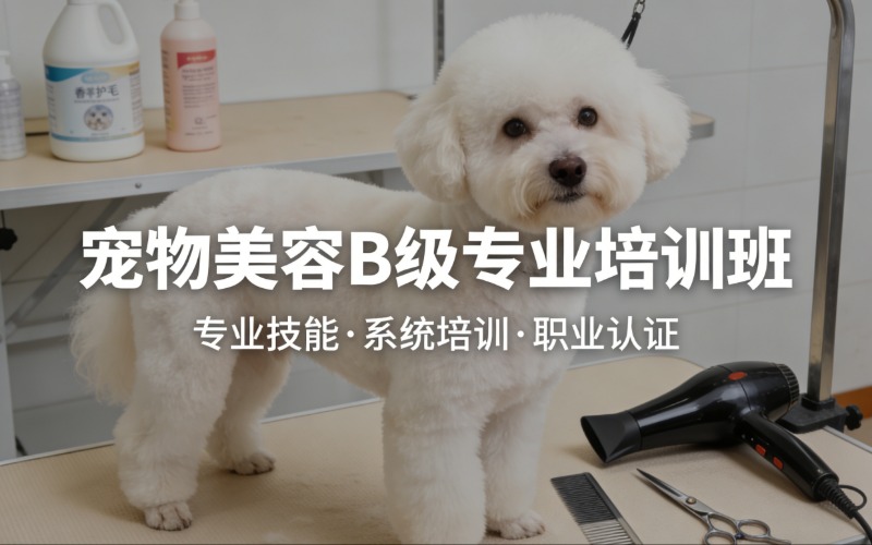 泰州宠物美容B级专业培训班