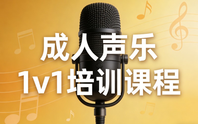 石家庄成人声乐一对一培训课程