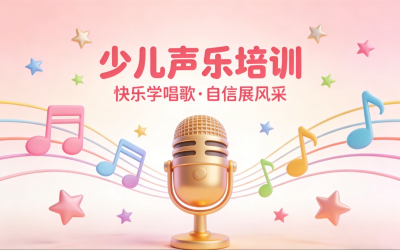 石家庄少儿声乐培训课程