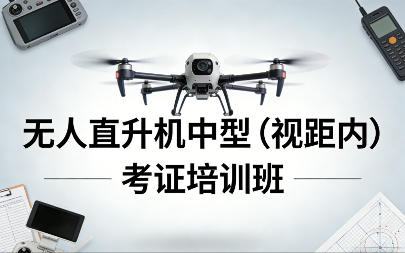 北京无人直升机中型（视距内）考证培训班