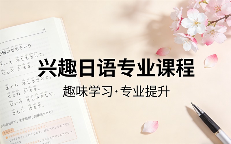 重庆兴趣日语专业课程