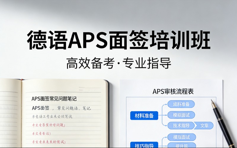 济南德语APS面签培训班