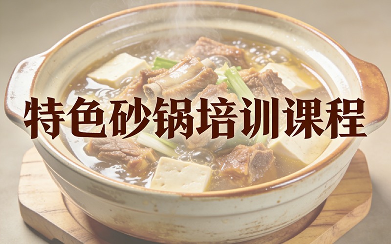 郑州特色砂锅培训课程