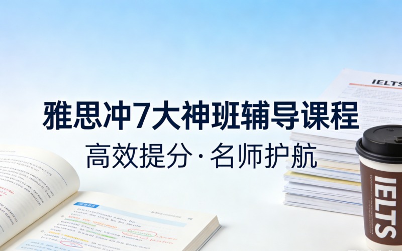 雅思沖7大神班輔導(dǎo)課程