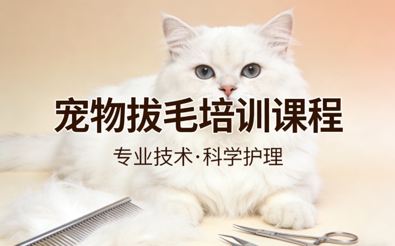 北京寵物拔毛培訓(xùn)課程