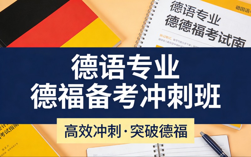 济南德语专业德福备考冲刺班课程培训