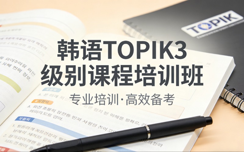 济南韩语TOPIK3级别课程培训班