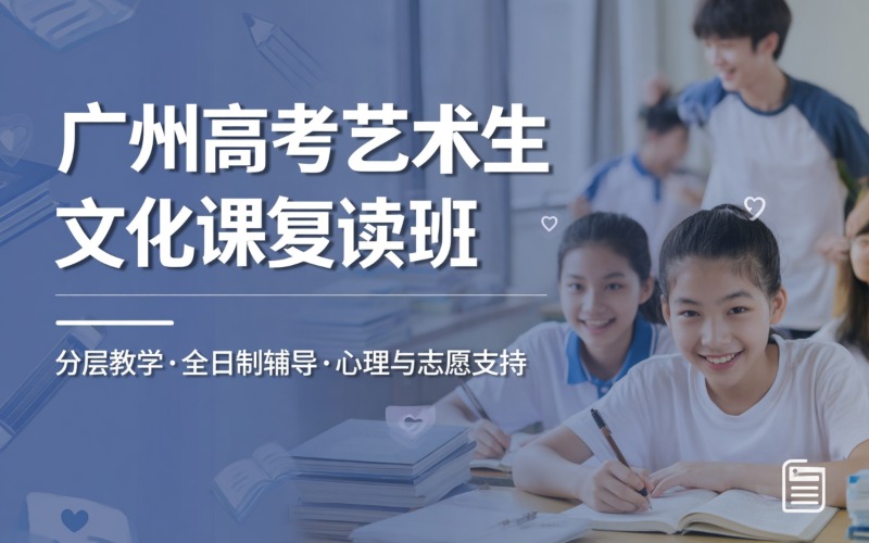 广州高考艺术生文化课复读全日制辅导班