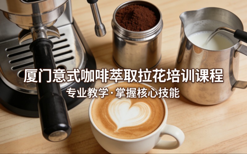 廈門意式咖啡、萃取、拉花培訓(xùn)課程